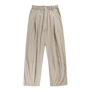 夏季户外速干伞兵裤冰丝薄款男生宽松山本裤长裤夏天裤子男休闲裤