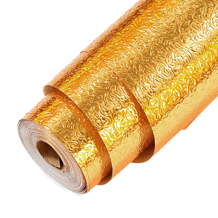 加厚红色金色贴纸自粘佛龛佛堂背景墙供桌堂口专用阻燃防熏烫壁纸