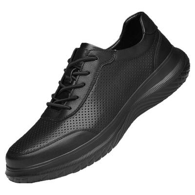 运动皮鞋男公牛争霸真皮软底轻便