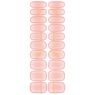 美盖半固化凝胶美甲贴UV照灯变硬指甲贴防水持久半烤光疗照灯甲片