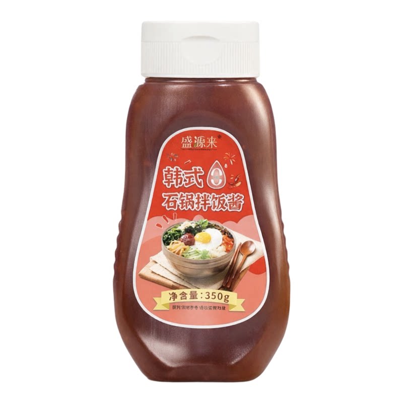 盛源来 韩式石锅拌饭酱350克韩国拌饭下饭酱韩式风味酱料拌面炒面
