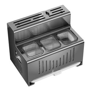 刀架筷筒置物架家用厨房台面免打孔壁挂刀具勺子多功能一体收纳架