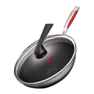 旗舰款德国不锈钢炒锅康巴赫