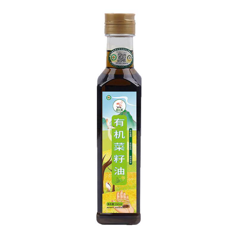 鹮丫头有机初榨菜籽油朱鹮浓香