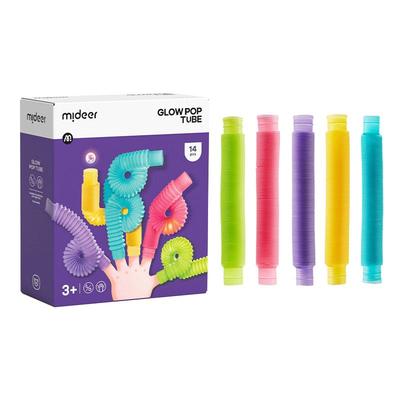 mideer弥鹿创意伸缩管积木