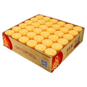 自在园粒塑壳家用无烟礼佛蜡烛
