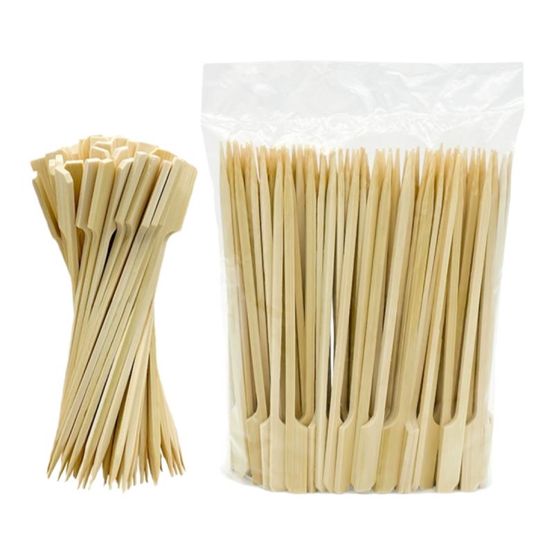 关东煮竹签网红冰糖葫芦专用铁炮串烧烤串串香麻辣烫带手柄竹签子