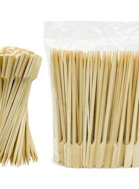 关东煮竹签铁炮串手柄竹签子