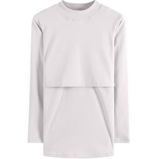 半高领孕妇秋衣产后保暖上衣单件长袖怀孕期睡衣月子加厚喂奶衣冬