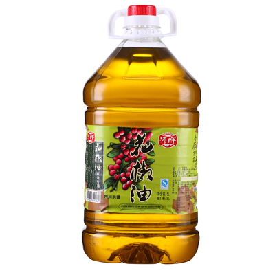 涛胖正宗汉源红花椒油5L产地直销