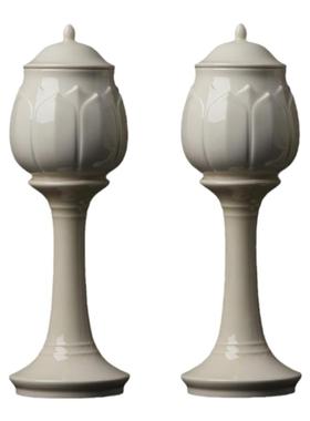 戴玉堂周金田莲花灯观音灯插电长明灯佛堂神台灯佛灯佛前供灯家用