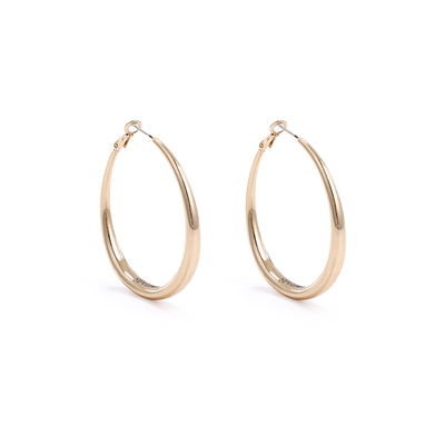 SUMIYAKI夸张圆圈素圈耳环女