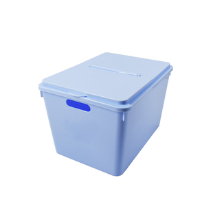 思蜀邦护医院用收纳盒带盖仓库治疗室护士站6s管理塑料箱收纳筐