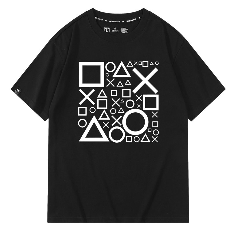 PS游戏机playstation索尼短袖