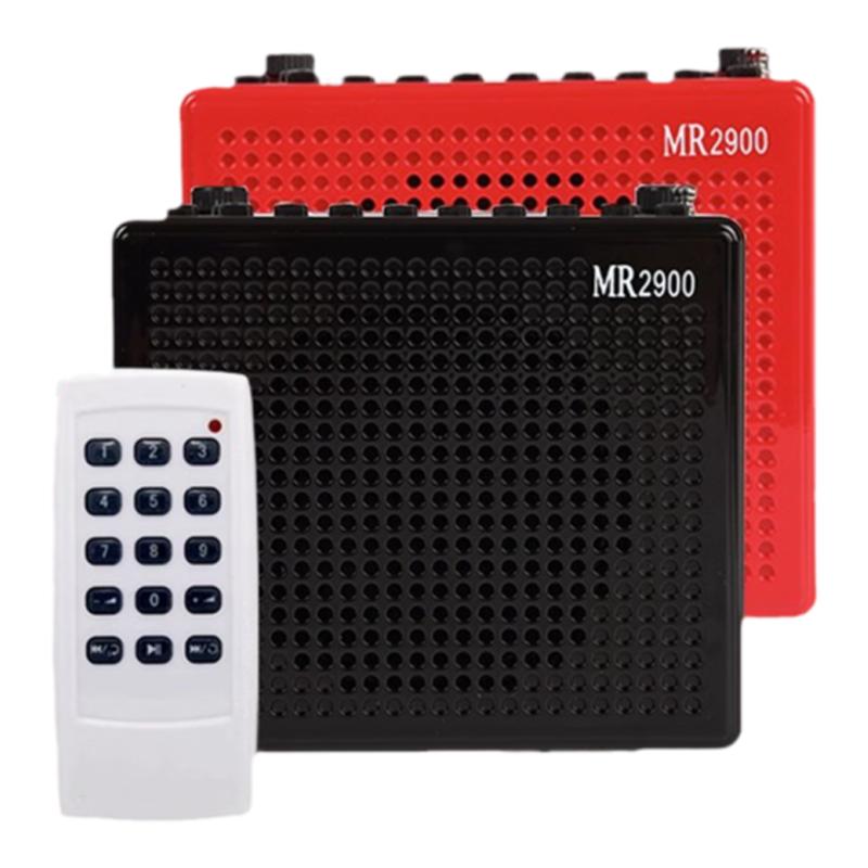 爱课MR2900大功率扩音器太极拳晨练便携式无线遥控中文显示小音响