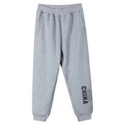 胖男童薄绒运动裤加肥加大码