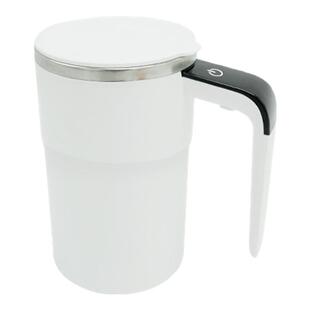 智能测温磁力自动搅拌杯奶粉杯咖啡杯温显办公奶昔杯摇摇杯充电款