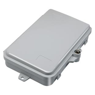 迷你分纤箱2芯4芯6芯光缆配线箱室内外联通电信移动分光箱LC/SC/LC满配插片式光分路器箱楼道户外防水分纤盒