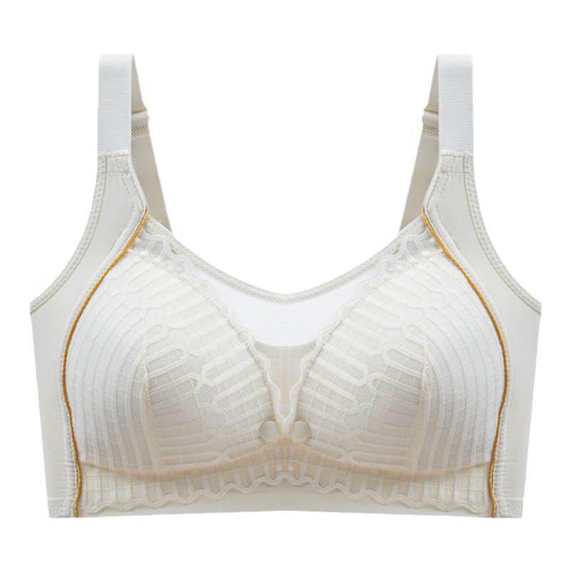 哺乳内衣防下垂聚拢产后喂奶专用夏季薄款前开扣怀孕期收副乳胸罩