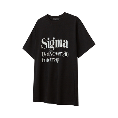 AFTERGLOW短袖潮流字母正肩T恤