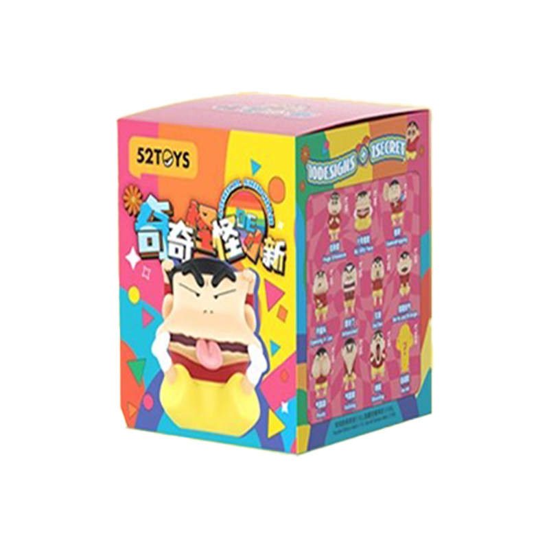 52TOYS蜡笔小新表情包盲盒潮玩具