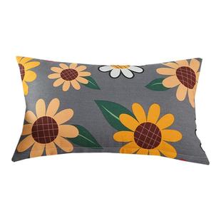 长方形靠垫沙发抱枕套不含芯长条大靠背床头腰靠客厅全棉靠枕定制