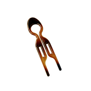 u型小鱼发簪女短发盘发神器2025新款丸子头固定倒插梳发夹子头饰