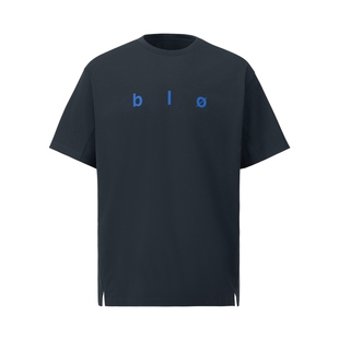 DESCENTE迪桑特BLEU系列男士吸湿速干防晒印花短袖T恤针织衫新品