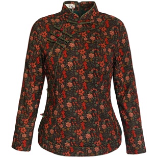 唐装女棉袄冬季加厚保暖改良棉衣棉服中式盘扣上衣外套中国风女装