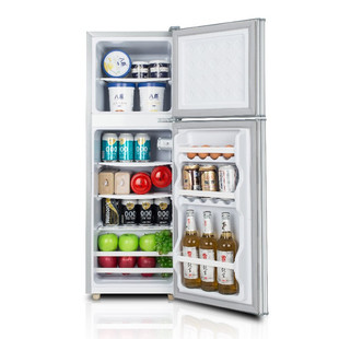 志高一级能效家用小冰箱小型宿舍租房用迷你省电办公室双门电冰箱