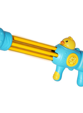 加特林抽拉式水枪漂流打水仗神器