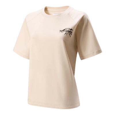ECCO×白山联名胶囊系列 简约户外短袖T恤男女同款EW251T005