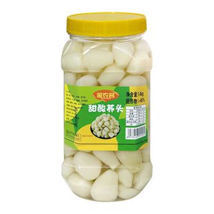 金农名湖南特产甜酸荞头脆嫩爽口餐饮商用1400g瓶装