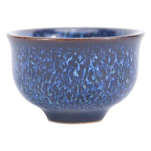 陶瓷茶杯窑变功夫茶具喝茶小杯子品茗杯家用主人杯客杯茶盏单杯子