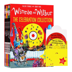 女巫温妮 英文原版绘本 牛津精品认知绘本 女巫温妮与黑猫威尔伯庆典6个故事合集 Winnie and Wilbur the Celebration Collection