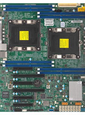 超微X11DPL-I 双路算力服务器主板3647企业级台式板至强1/2代CPU