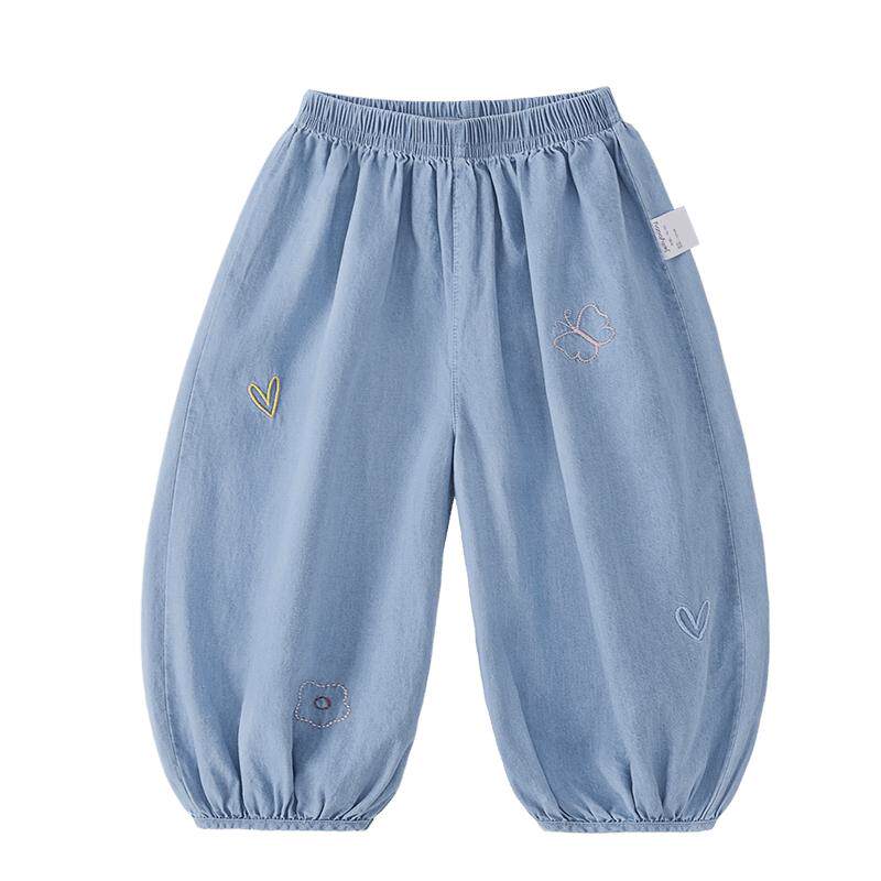 jellybaby女童夏季牛仔裤