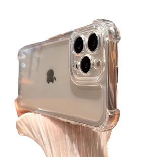 苹果12手机壳iPhone13新款14promax硅胶防摔15pro透明16plus高级感11镜头全包保护套简约个性潮牌男女外软壳