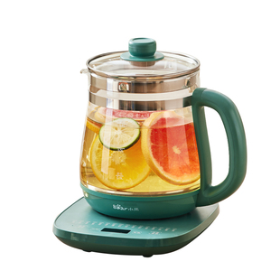 小熊养生壶全玻璃办公室小型全自动养身家用多功能煮茶器热水壶