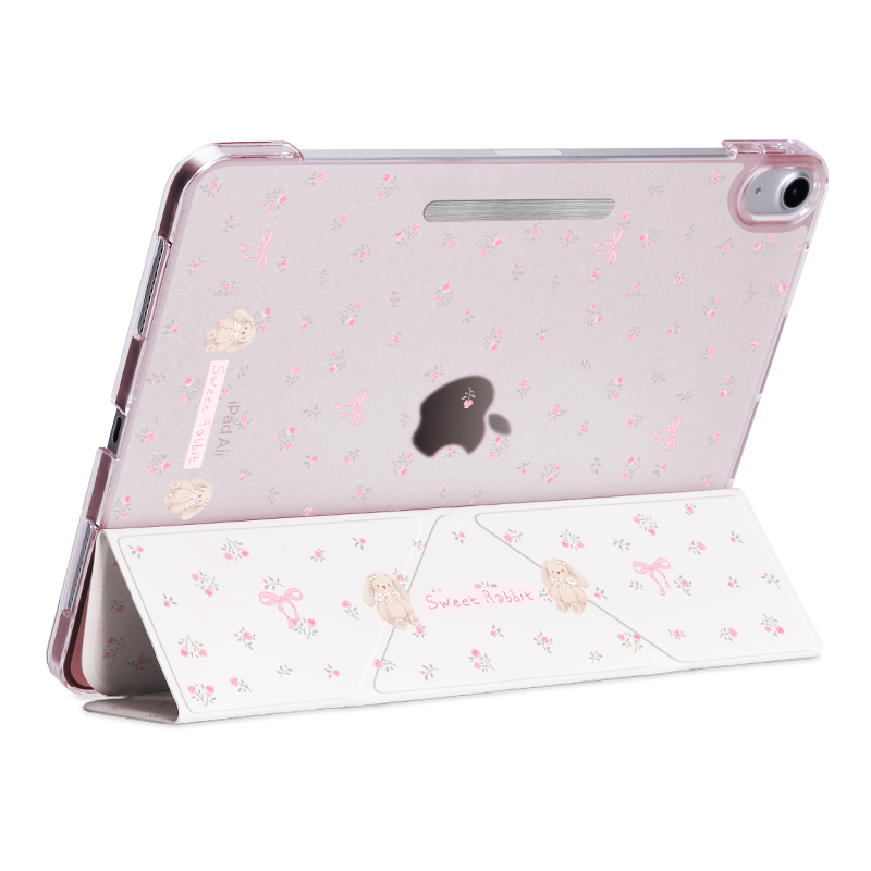 【可收纳Pencil】iPad11代保护套带笔袋2025新款10代平板壳无笔槽air45硬壳3+Y折横竖屏韩风pro11
