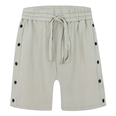 A11SLAVE毛圈排扣短裤宽松