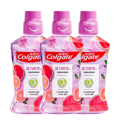 高露洁漱口水蛀牙龋齿清新异味