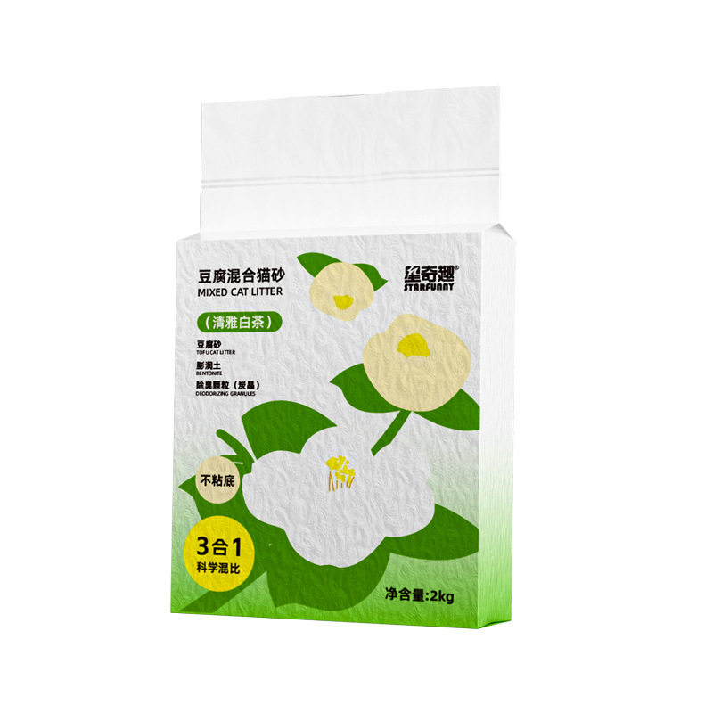 星奇趣混合豆腐猫砂除臭无尘