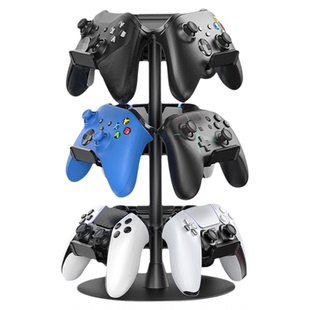 游戏手柄支架PS5/4/3通用展示架收纳Xbox头戴式耳机支架任天堂switch掌机收纳架3层手机游戏机桌面收纳架子