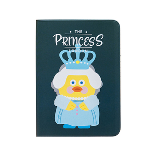 韩国Romane卡通英伦旅行护照夹可爱机票卡夹证件包短款防水护照套