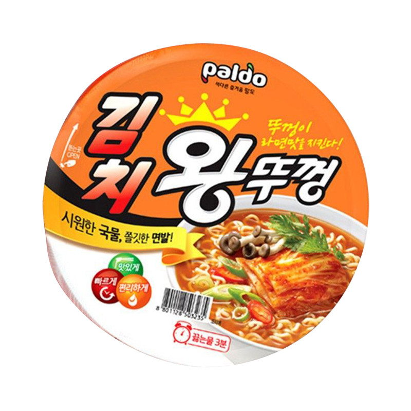 香辣海鲜碗面韩国进口paldo/八道