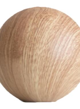 现代树脂仿木纹几何造型摆件组合