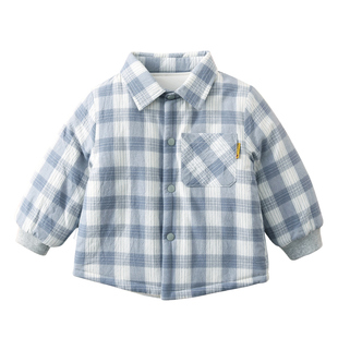 宝宝棉衣冬季新款加厚儿童棉服内胆纯棉男童冬装内穿婴儿棉花棉袄