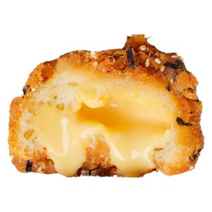 不饱的面包 肉松咸蛋黄爆浆团子海苔Q弹豆乳流心麻薯球零食早餐