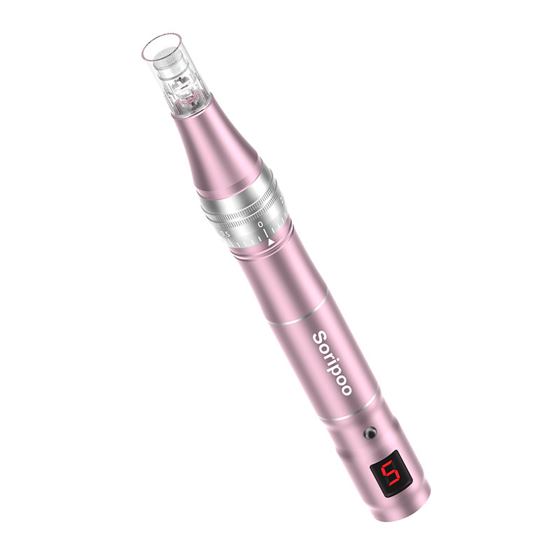 索利普微晶笔电动纳米微针导入仪器1236针水光mts飞梭头皮中胚层